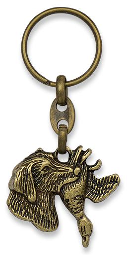 Chaveiro cão de caça Zamak