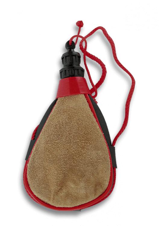 Cantina de caça reta com capacidade de meio litro