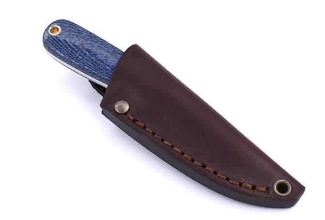 Neck knife Brisa Necker 70 micarta bluejeans