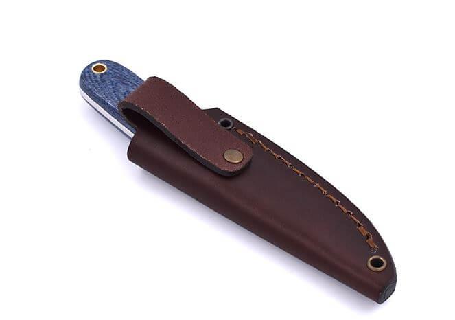 Neck knife Brisa Necker 70 micarta bluejeans