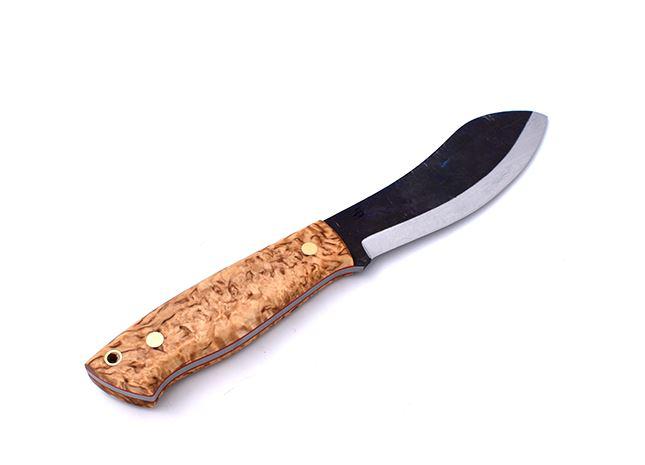 Cuchillo de caza Brisa Nessmuk 125 Abedul con funda Nessmuk con f...