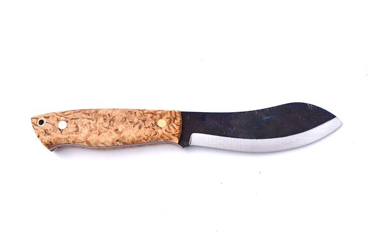 Cuchillo de caza Brisa Nessmuk 125 Abedul con funda Nessmuk con firesteel