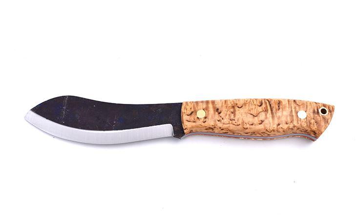 Cuchillo de caza Brisa Nessmuk 125 Abedul con funda Nessmuk con firesteel