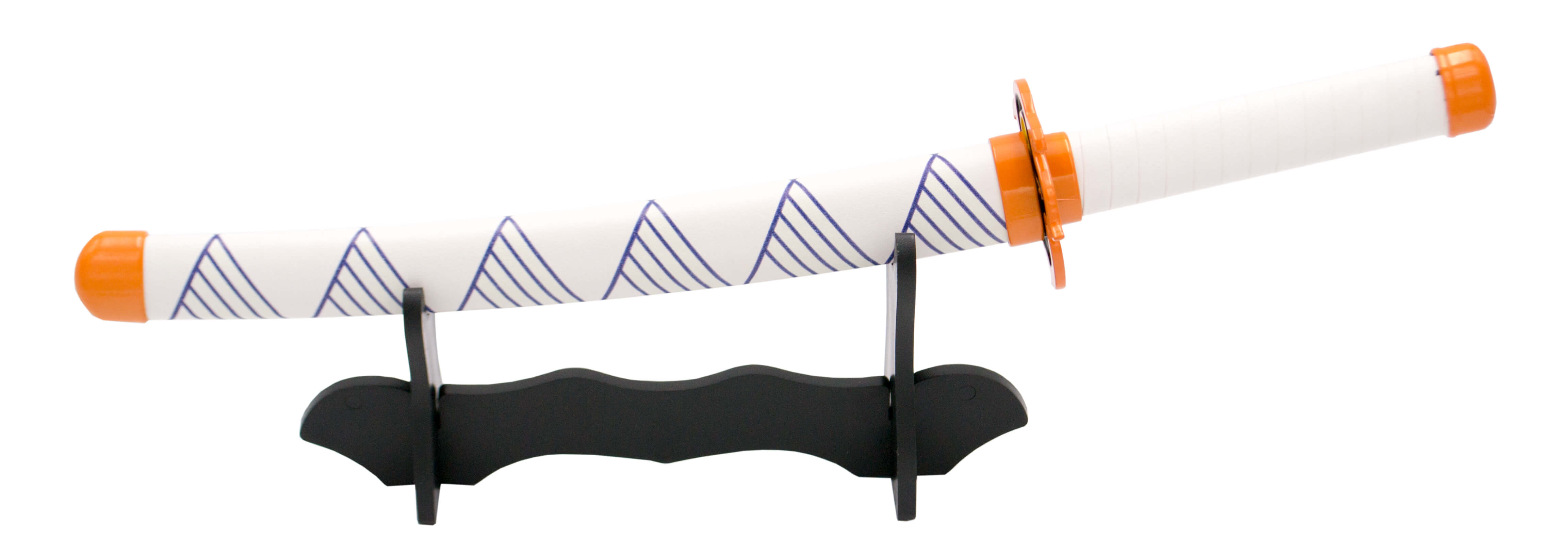 Mini Katana Rengoku Kyoujurou de la serie Demon Slayer con hoja de 24 cm