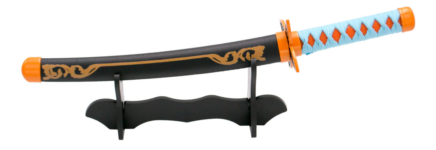 Mini Katana Kochou Shinobu de la serie Demon Slayer con hoja de 24 cm