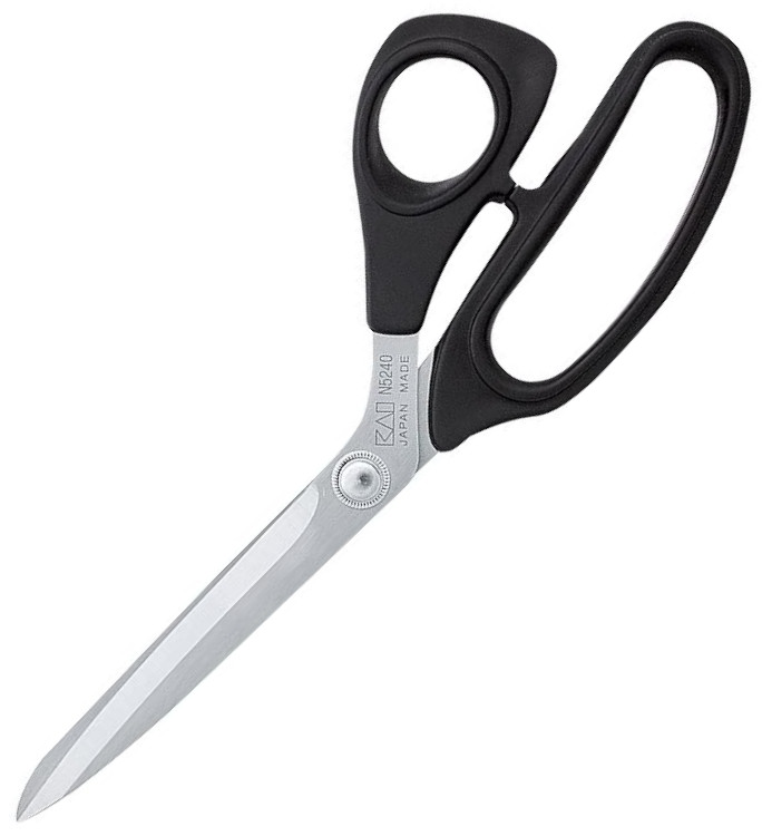 Tijeras de costura Kai N5240 de 240 mm con hoja de acero inox y m...