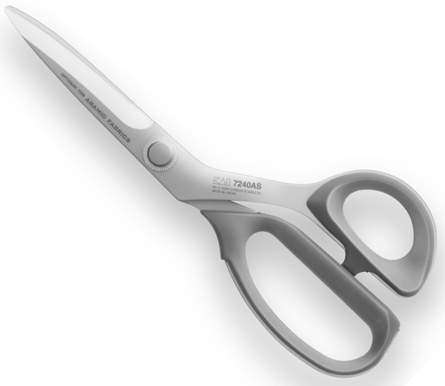 Tijeras de costura especial Kevlar Aramid con hoja microdentada K...