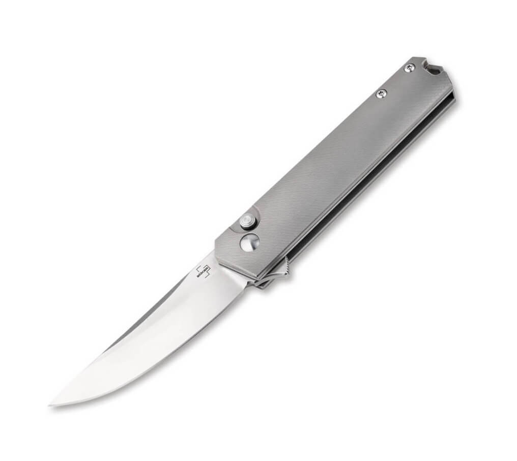 Boker Plus Kwaiken Push Button Flipper um canivete tático feito d...
