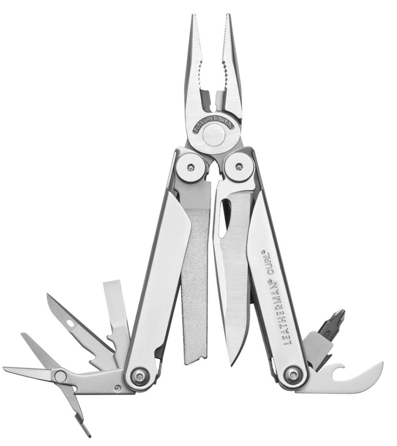 Alicate multiusos Leatherman Curl con 15 usos