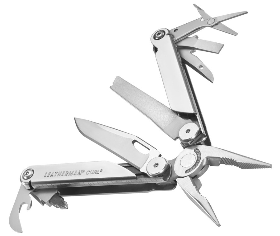 Alicate multiusos Leatherman Curl con 15 usos