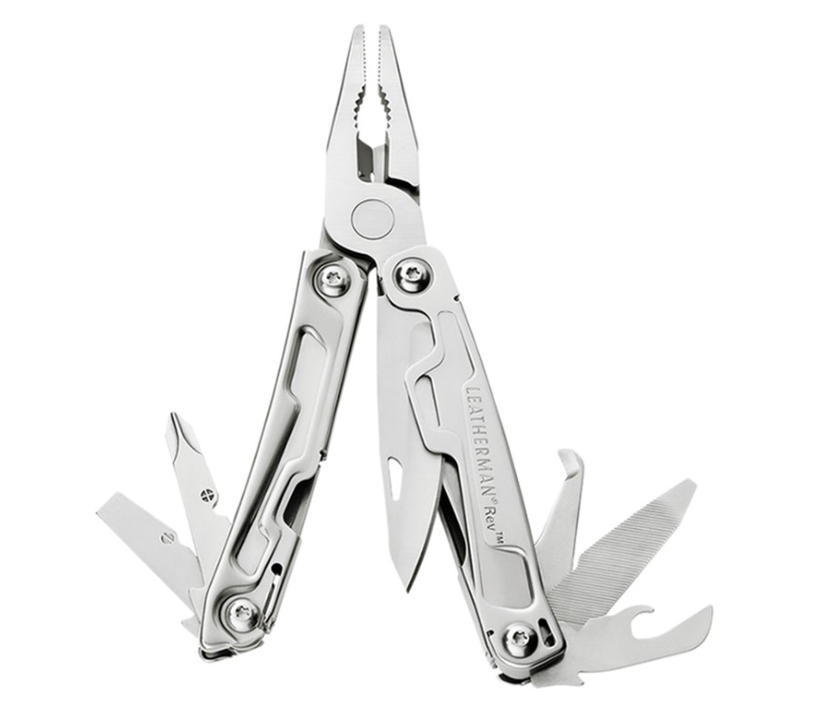 Alicate multiusos Leatherman Rev con 14 usos