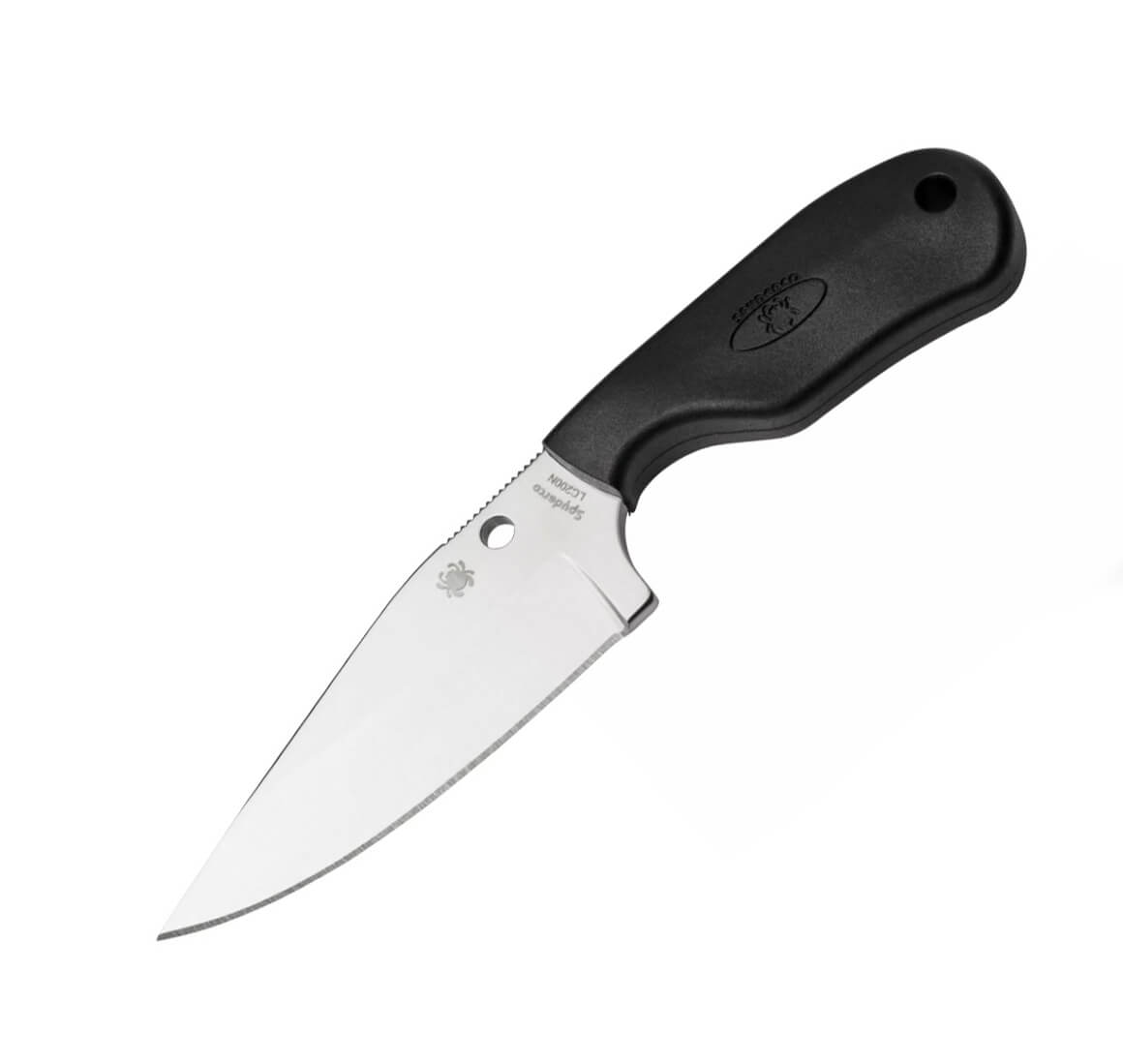 Cuchillo Bowie Spyderco Subway con hoja de acero LC200N de 7,5 cm