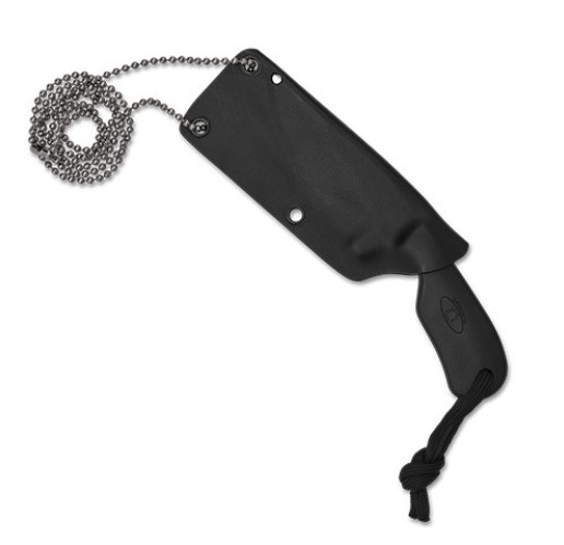 Spyderco Subway Bowie knife with black 7.5 cm LC200N steel blade