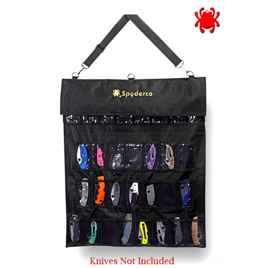 Spyderpac 30 bolsillos Funda Spyderco para almacenar hasta 30 nav...