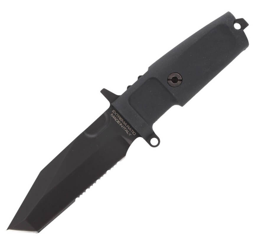 Cuchillo táctico Extrema Ratio Fulcrum C Black con hoja de acero ...