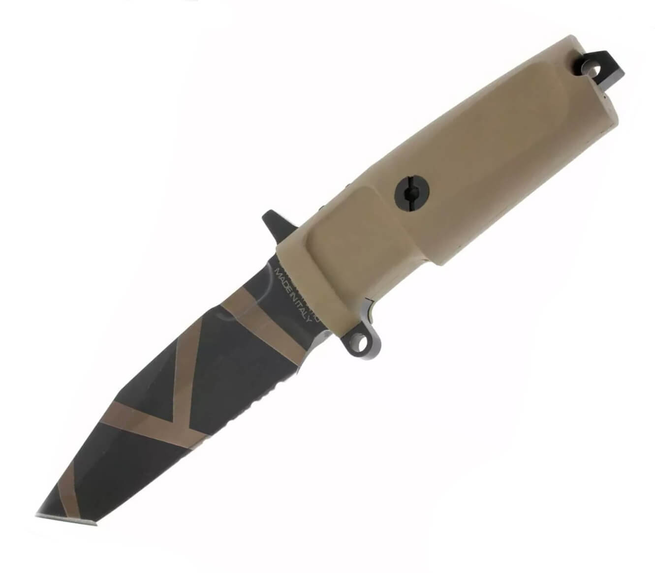 Cuchillo táctico Extrema Ratio Fulcrum C Desert Warfare con hoja ...