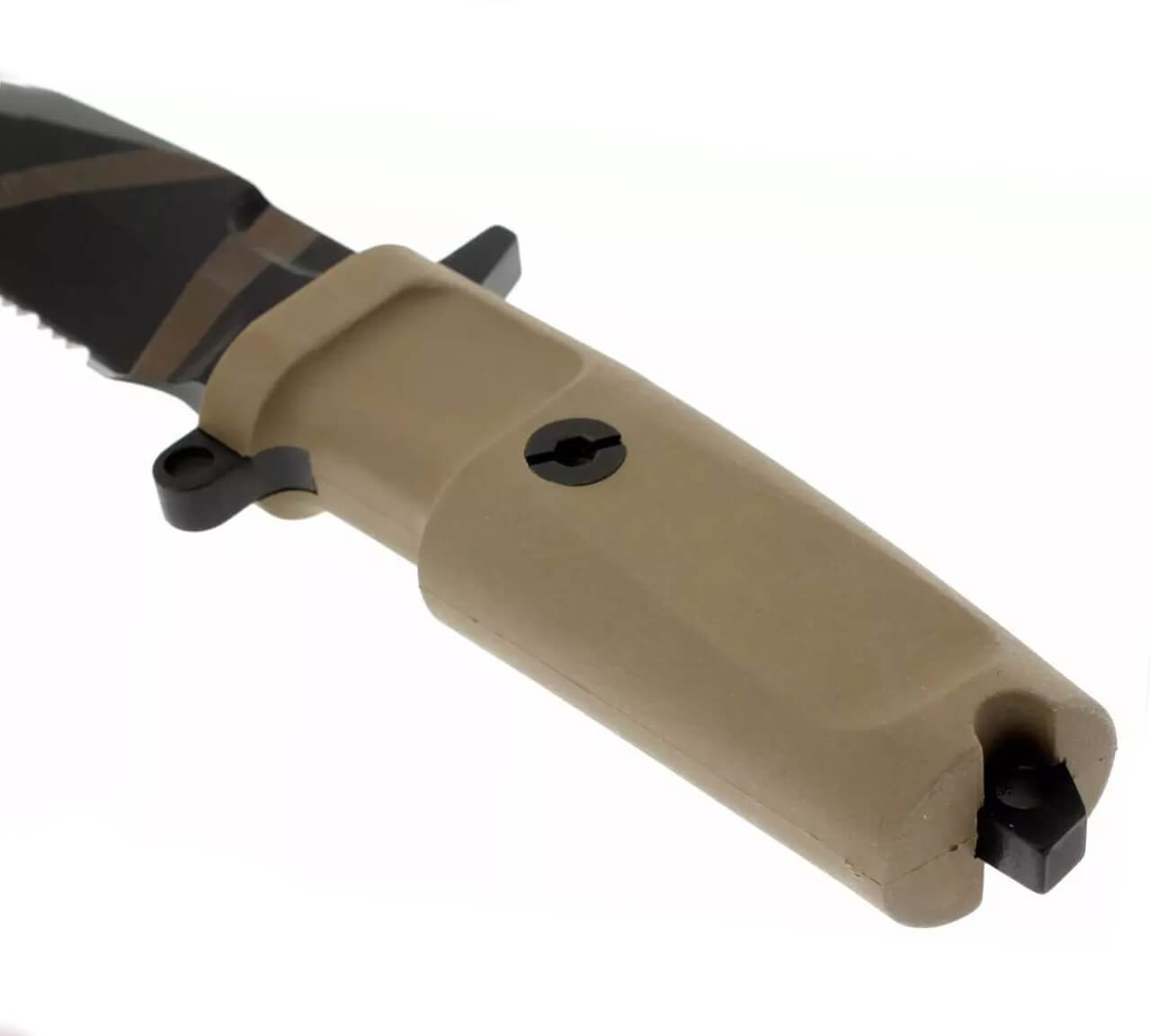 Faca tática Extrema Ratio Fulcrum C Desert Warfare com lâmina de aço Böhler N690