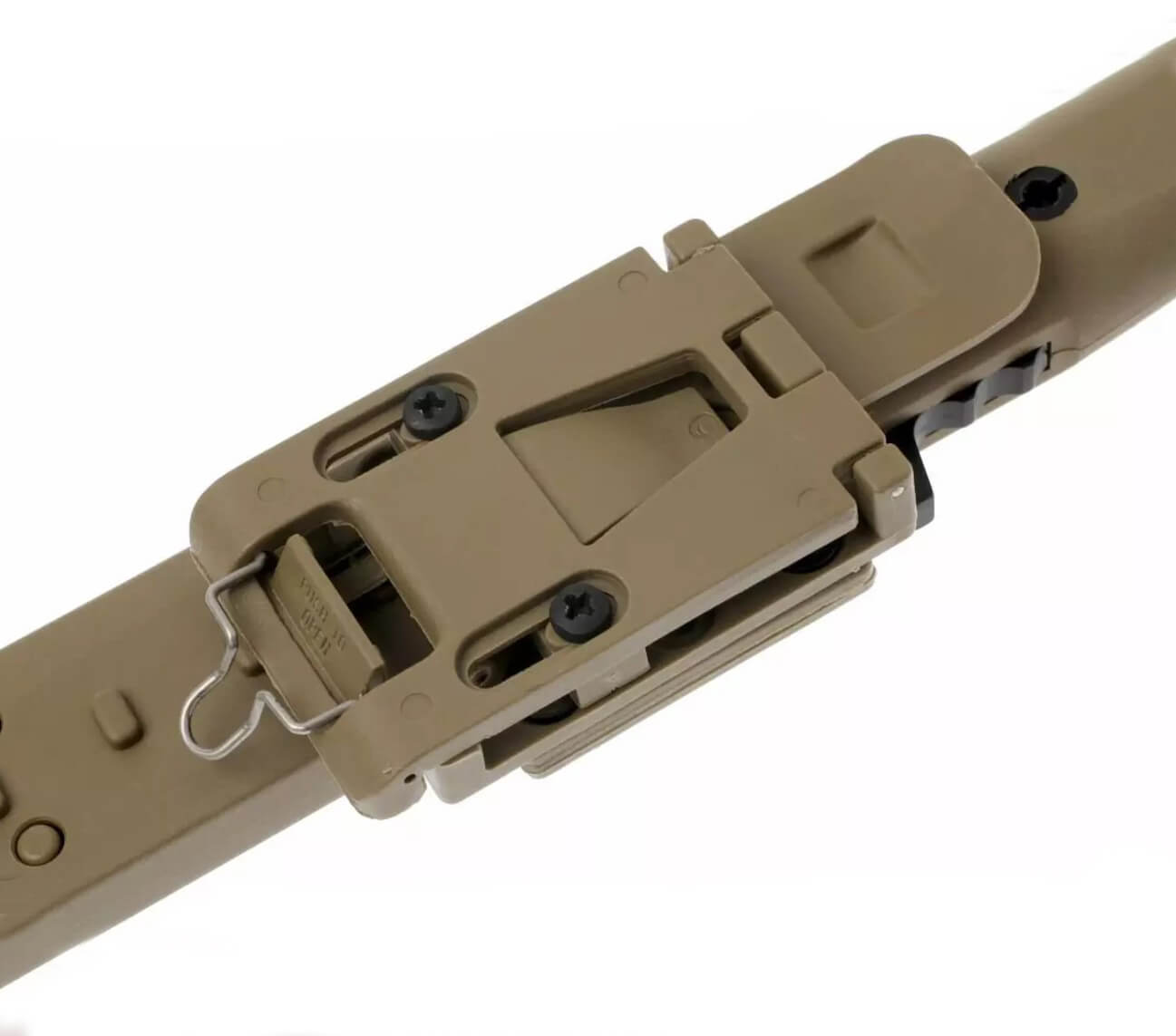 Faca tática Extrema Ratio Fulcrum C Desert Warfare com lâmina de aço Böhler N690