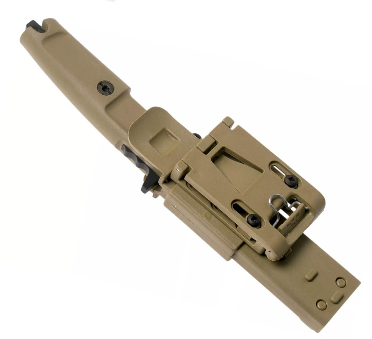 Faca tática Extrema Ratio Fulcrum C FH Desert Warfare com lâmina de aço Böhler N690