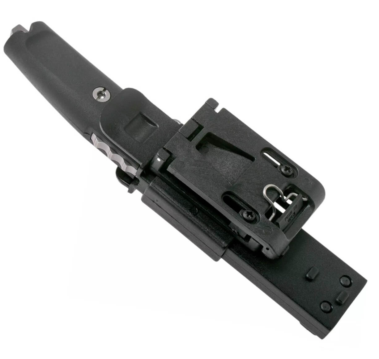 Faca tática Extrema Ratio Shrapnel og Stone lavada com lâmina de 11 cm