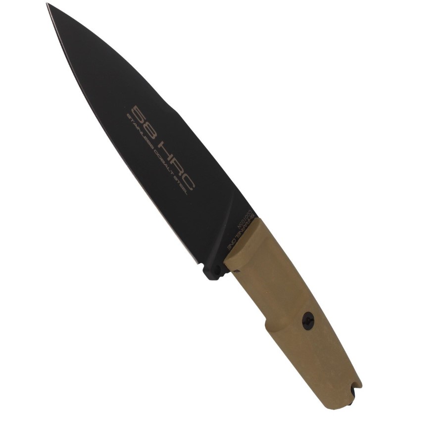 Faca tática Extrema Ratio Shrapnel one Black com lâmina de 157 mm