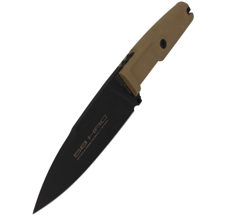 Faca tática Extrema Ratio Shrapnel one Black com lâmina de 157 mm