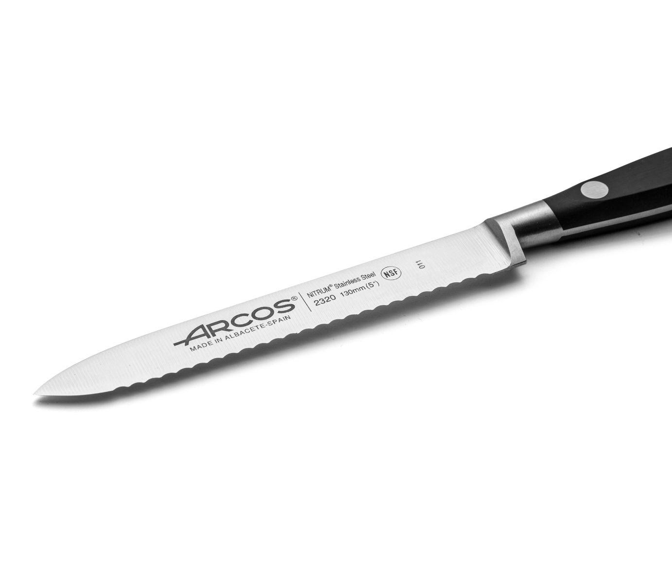 Coltello da pomodoro Arcos Riviera con lama seghettata