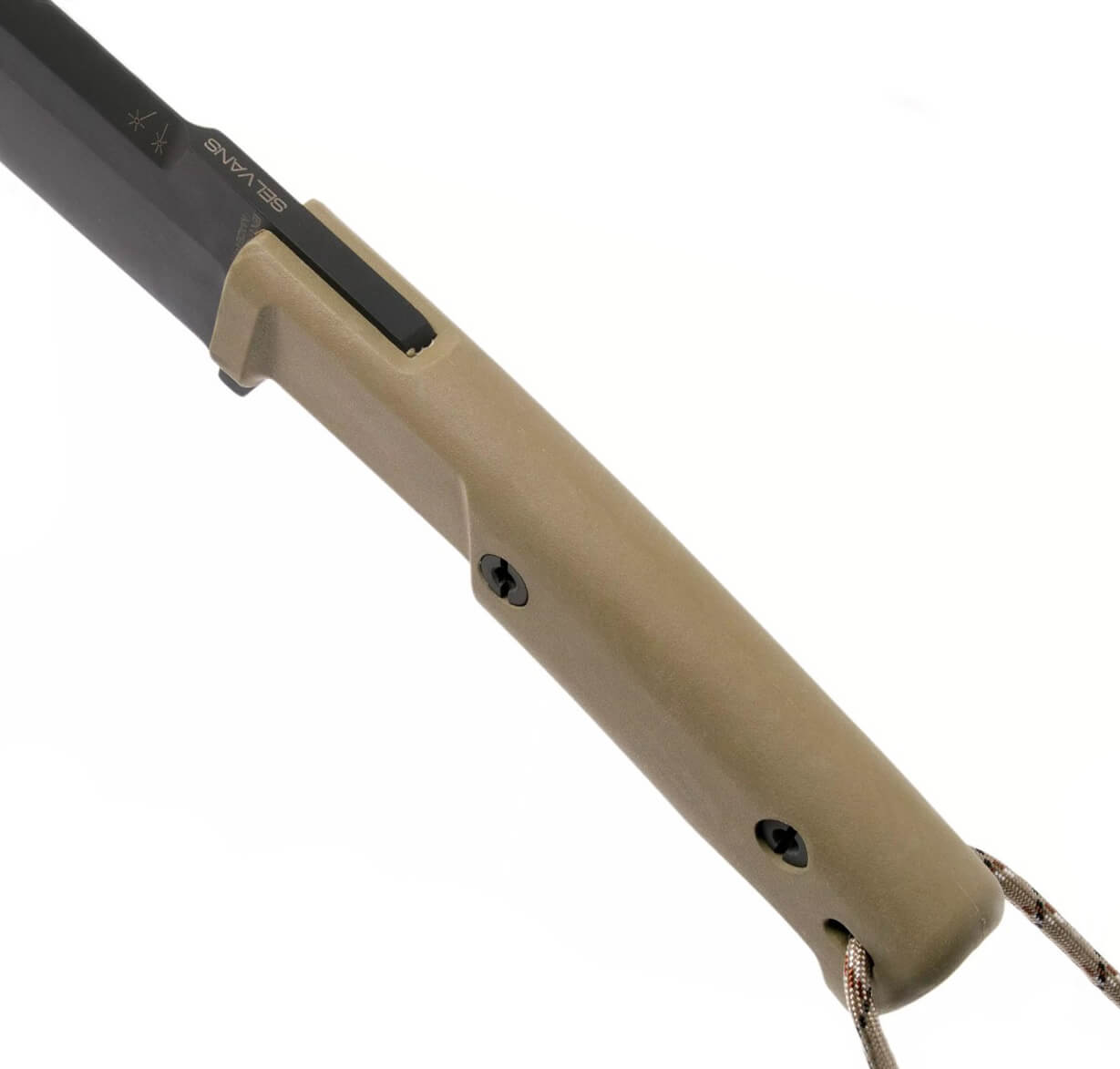 Faca tática e de sobrevivência Extrema Ratio Selvans com cabo de deserto