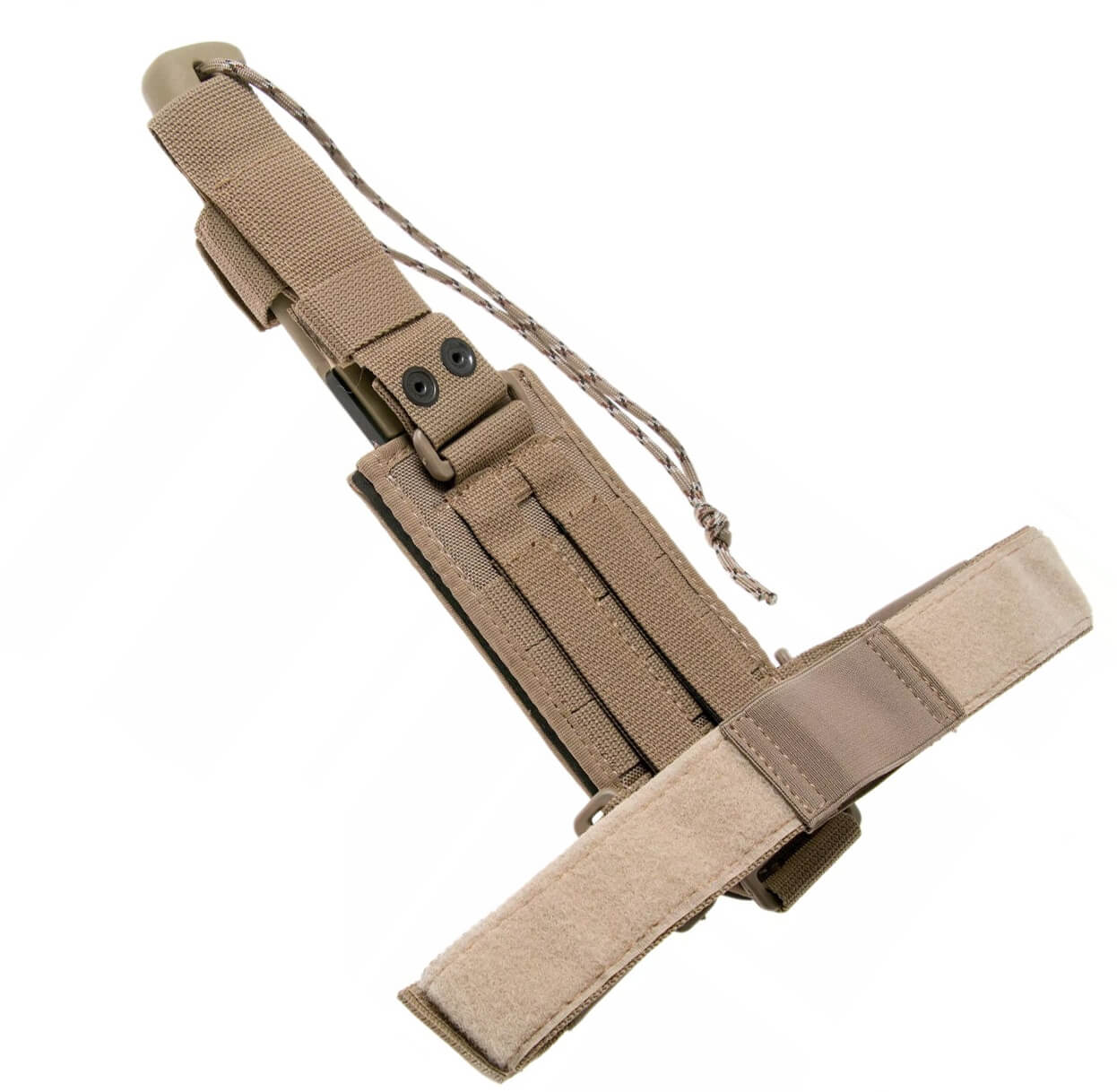 Faca tática e de sobrevivência Extrema Ratio Selvans com cabo de deserto