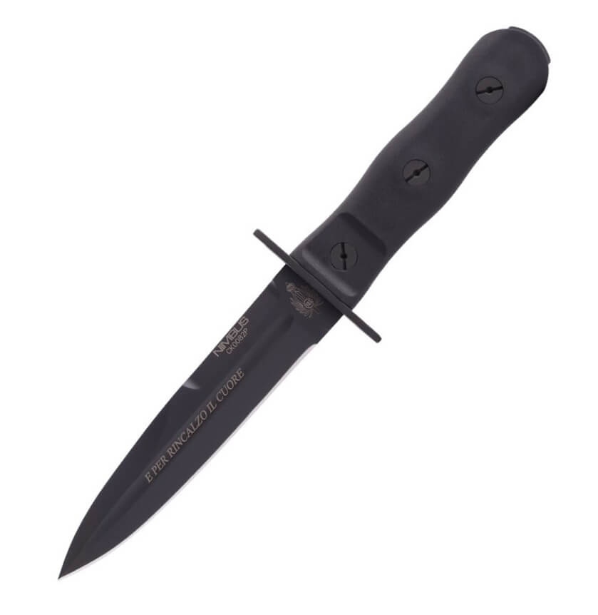 Cuchillo de combate Extrema Ratio Nimbus Ordinanza con hoja negra