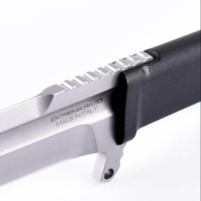 Faca de combate Extrema Ratio Defender 2 Stone Washed com lâmina de 118 mm
