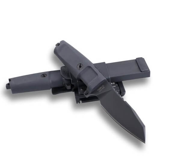 Faca de combate Extrema Ratio Task C Black com lâmina de 11 cm em aço Böhler