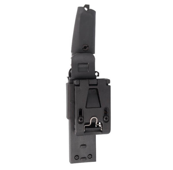 Faca de combate Extrema Ratio Task C Black com lâmina de 11 cm em aço Böhler