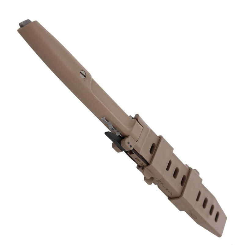 Faca táctica Extrema Ratio Mamba Desert com lâmina de 116 mm e bainha 