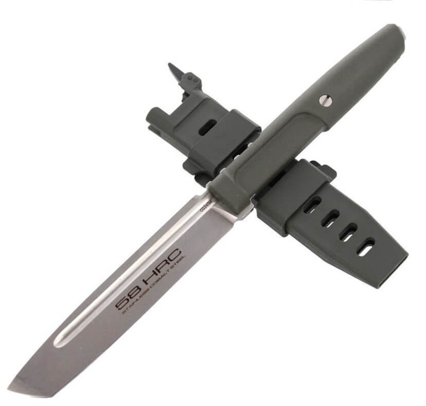 Extrema Ratio Mamba Ranger Green Tactical Knife mit 116 mm Klinge und Messerscheide