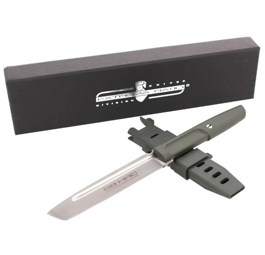 Extrema Ratio Mamba Ranger Green Tactical Knife mit 116 mm Klinge und Messerscheide
