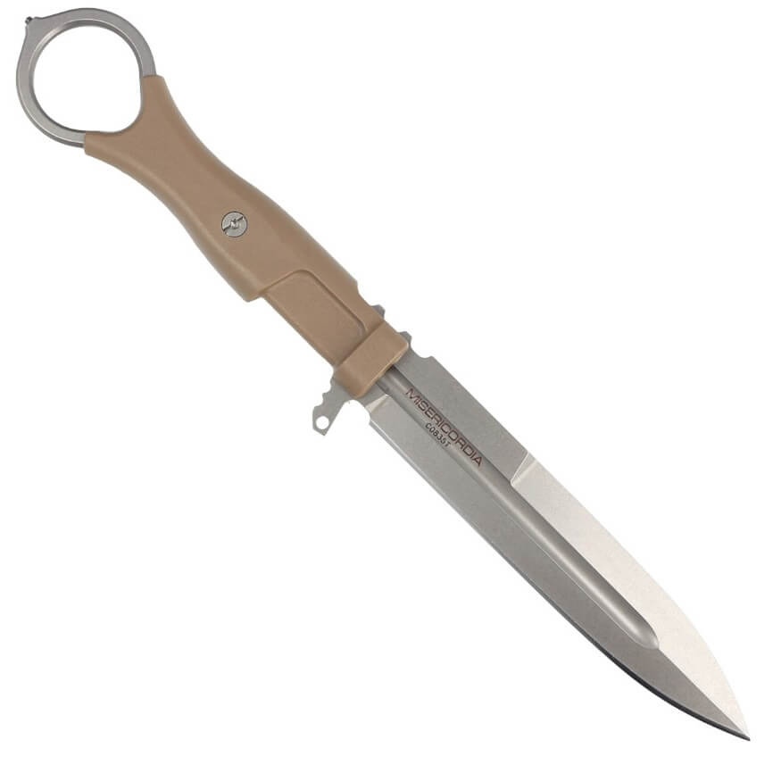Extreme Ratio Misericordia Desert Combat Knife mit FRN Griff und 118 mm Klinge