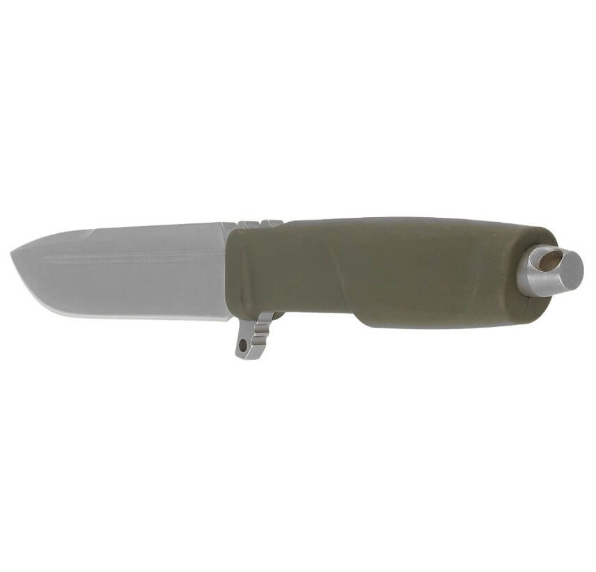 Faca militar Extrema Ratio DMP Ranger Green com lâmina de 15,2 cm em aço Böhler. Bainha em Naylon.