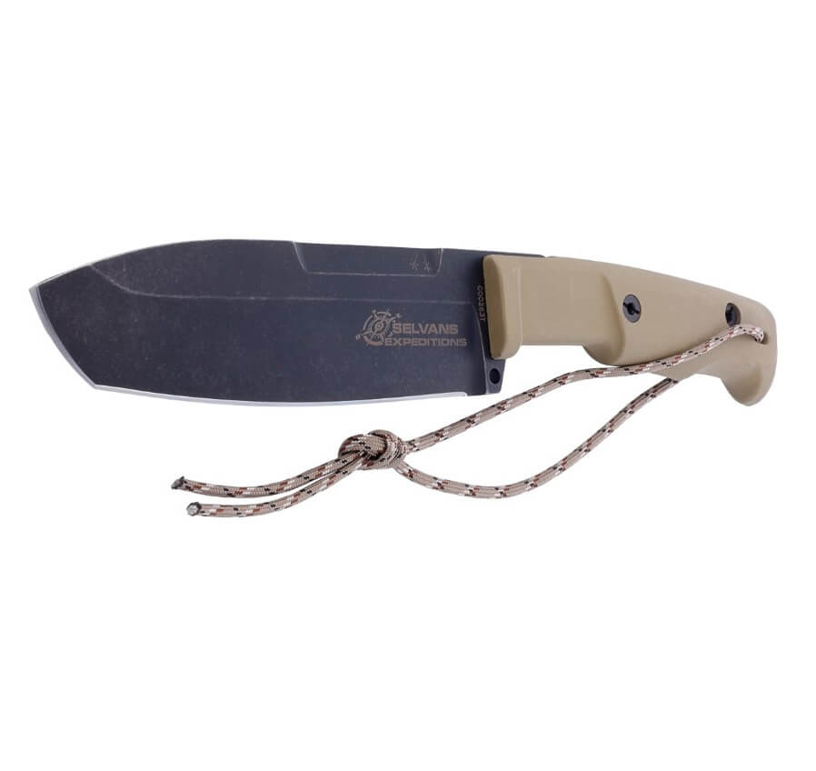 Selvans Expeditions Bushcraft-Messer von Extrema Ratio. 16 cm lange Klinge aus Böhler-Stahl.