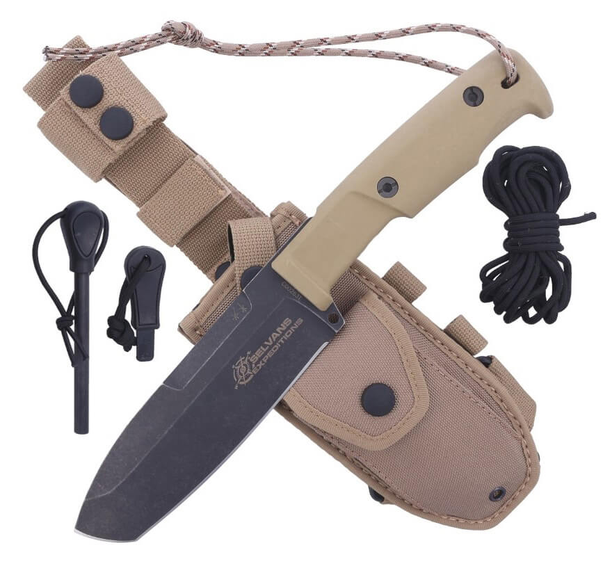 Selvans Expeditions Bushcraft-Messer von Extrema Ratio. 16 cm lange Klinge aus Böhler-Stahl.
