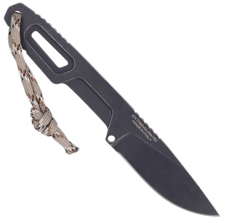 Cuchillo Bushcraft Satre Expeditions de Extrema Ratio. Hoja de acero Böhler de 7 cm. Con funda Kydex.