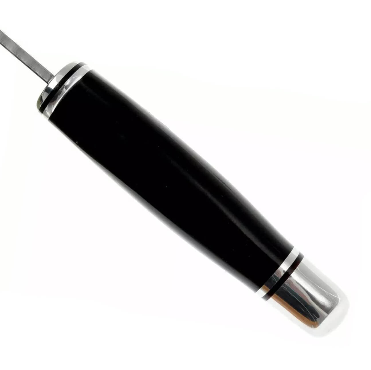 Cuchillo skinner con hoja fija de 10,2 cm Buck 103 Skinner con mango de phenol negro 0103BKS