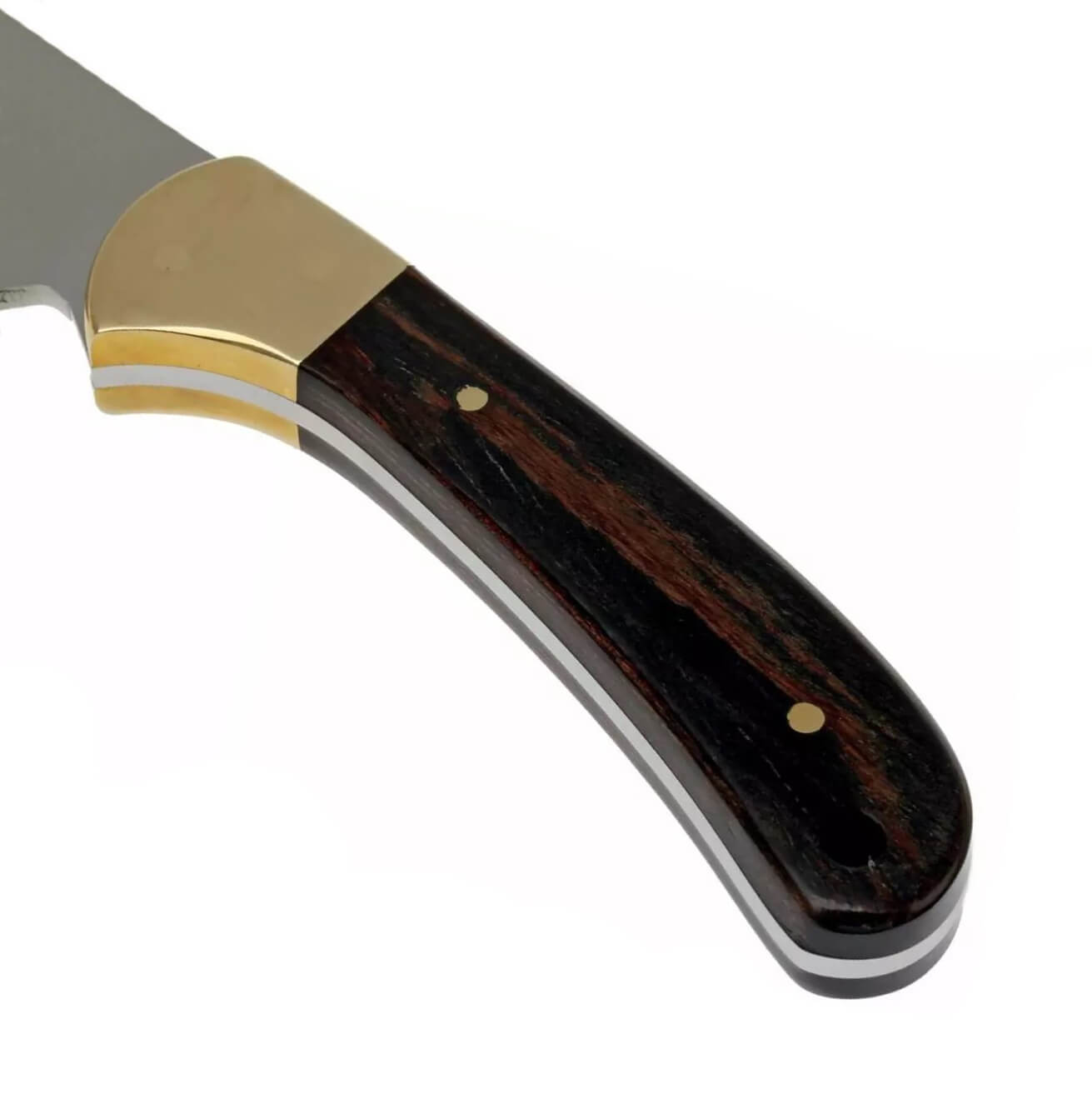 Cuchillo de caza Buck Ranger Skinner de 7,8 cm con mango de madera de ébano 0113BRS