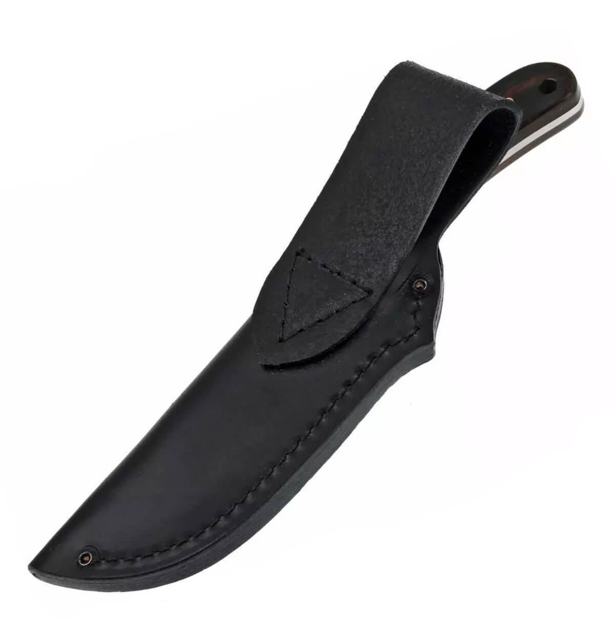 Cuchillo de caza Buck Ranger Skinner de 7,8 cm con mango de madera de ébano 0113BRS