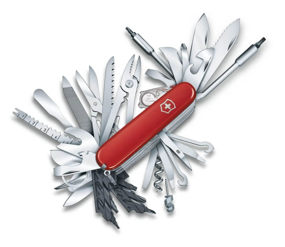 Canivete Victorinox Swiss Champ XXL com 73 funções