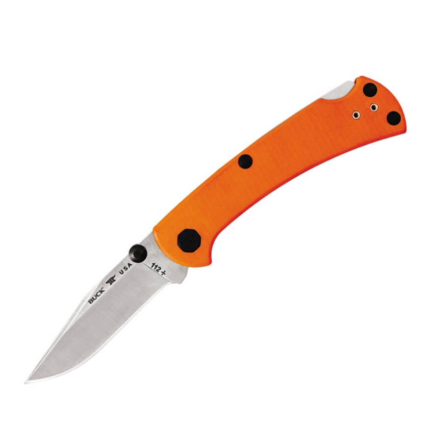 Navaja EDC Buck ranger slim pro trx 0112ORS3 con mango de G10 nar...