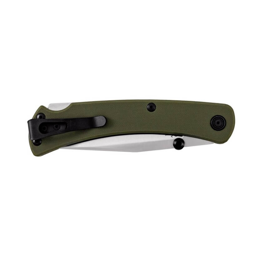 Couteau de poche EDC Buck Hunter Slim Pro TRX G10 vert 0110GRS3