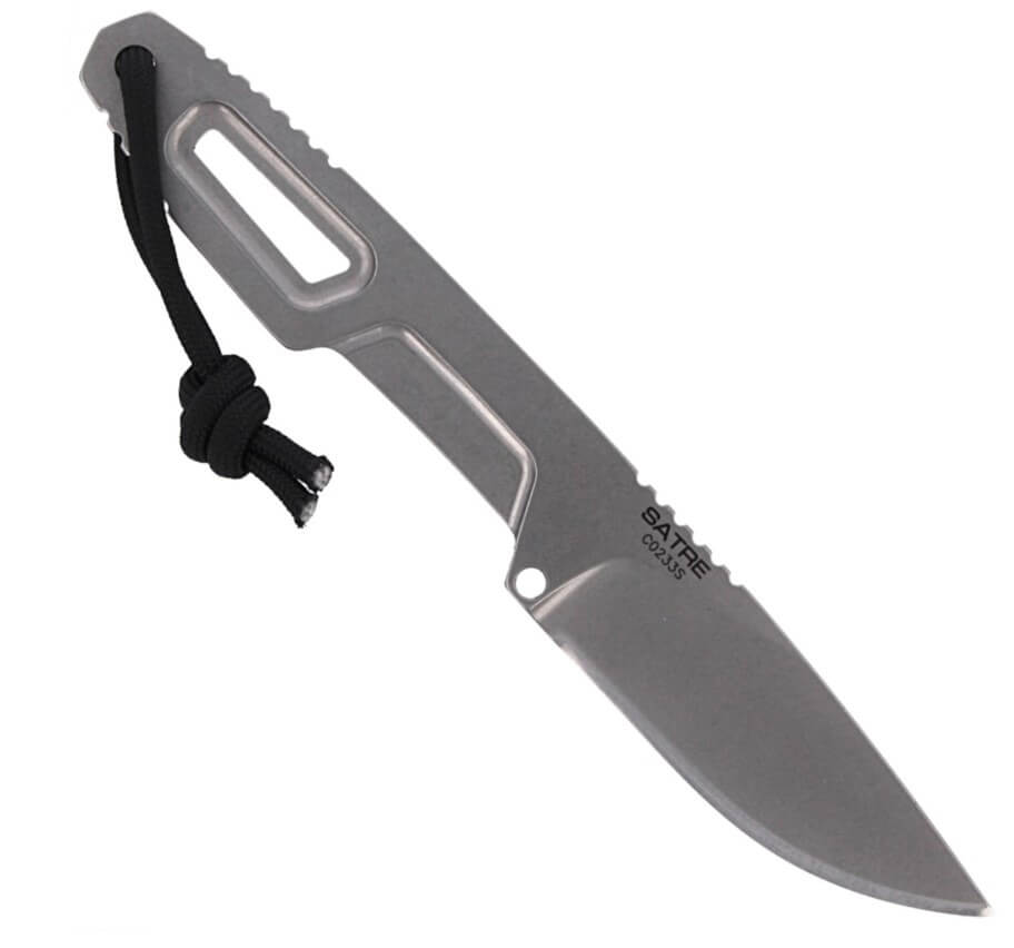 Extrema Ratio SATRE STONE WASHED bushcraft Messer. Böhler Stahl und 7 cm Klinge.