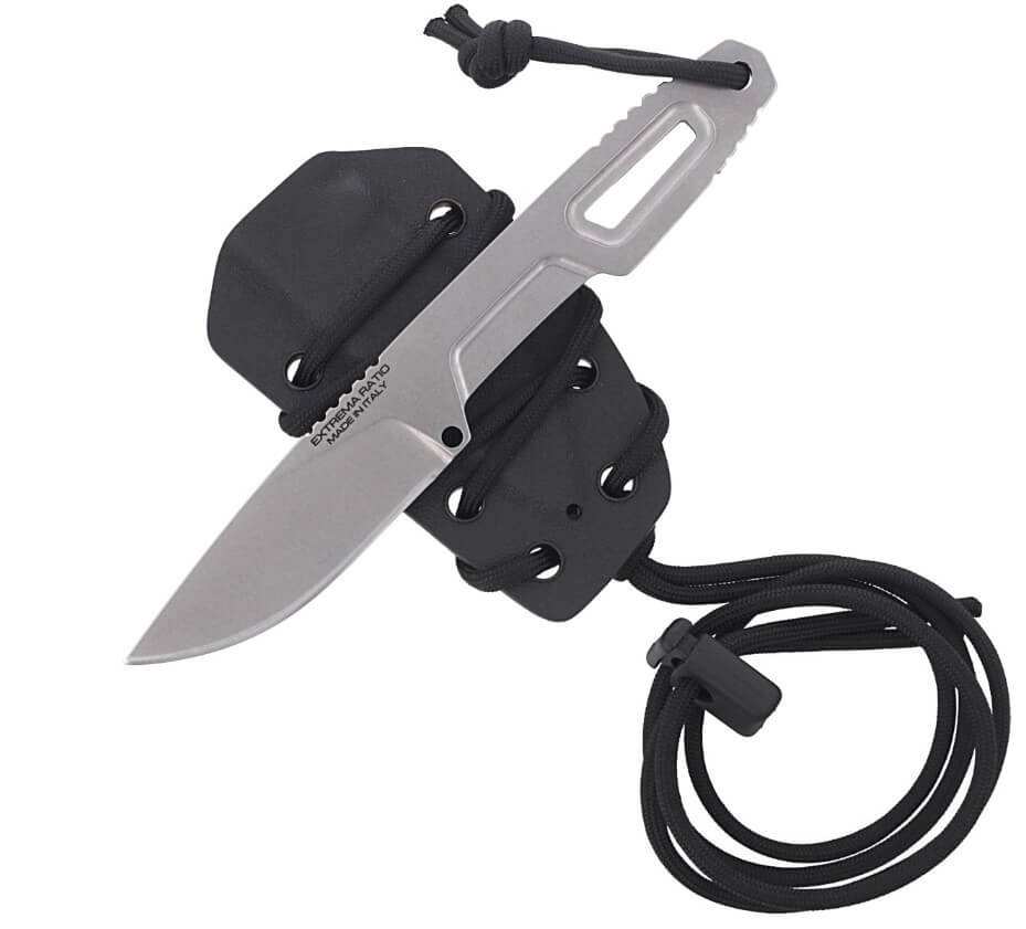 Extrema Ratio SATRE STONE WASHED bushcraft Messer. Böhler Stahl und 7 cm Klinge.