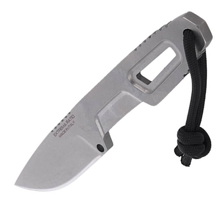 Extrema Ratio SATRE STONE WASHED bushcraft Messer. Böhler Stahl und 7 cm Klinge.